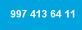 997 413 64 11 997 413 64 11